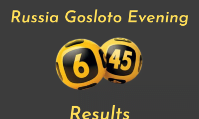 Russia Gosloto Evening Results on Saturday 21 May 2022