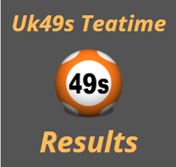 Uk49s Teatime Results on Saturday 21 May 2022